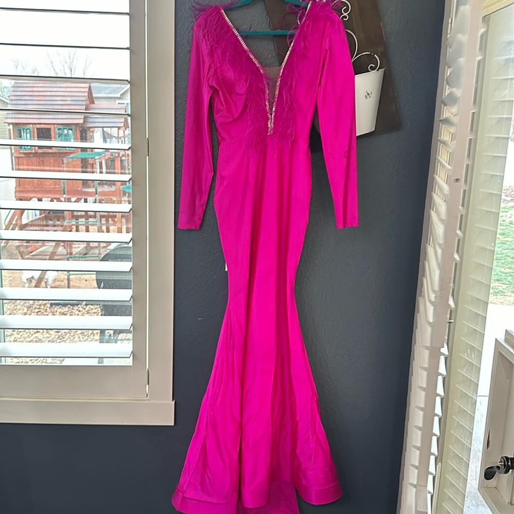 Jessica ángel dress I paid 560 is in good condition I used for a quinceañera